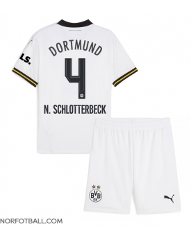Billige Fotballdrakt Borussia Dortmund Nico Schlotterbeck #4 Replika Tredjedraktsett Barn 2024-25 Kortermet (med bukser)